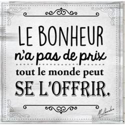 Faites le choix du bonheur!